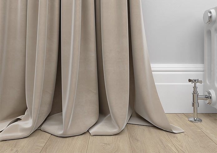 Luxe Velvet (Blackout) Eyelet, Taupe - Ready Made Curtains - Image 7